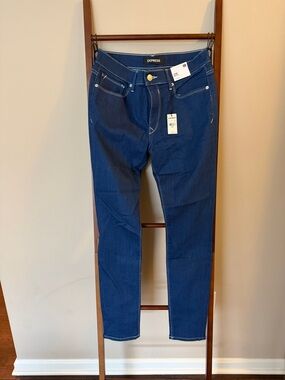 Express Blue Mid-rise Jeans